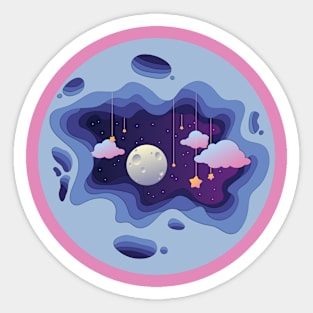 Sky Cutout Sticker